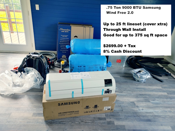 Samsung Mini Split Top of line